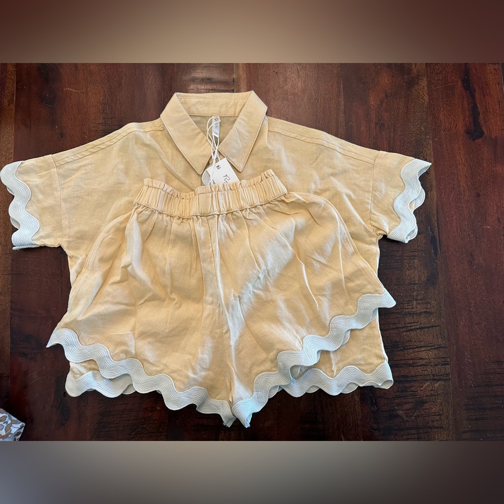 RYLEE + CRU KELLI SET / YELLOW